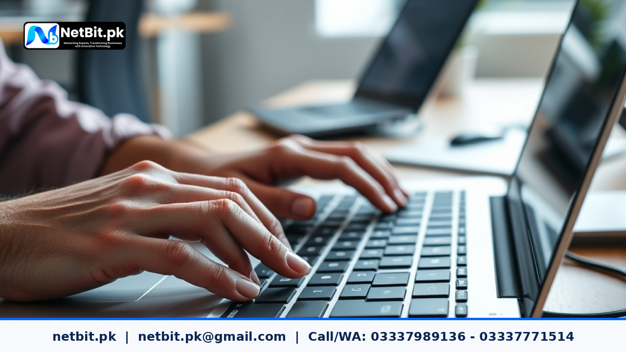 A developer configuring AI agent memory retrieval parameters on a modern workspace laptop