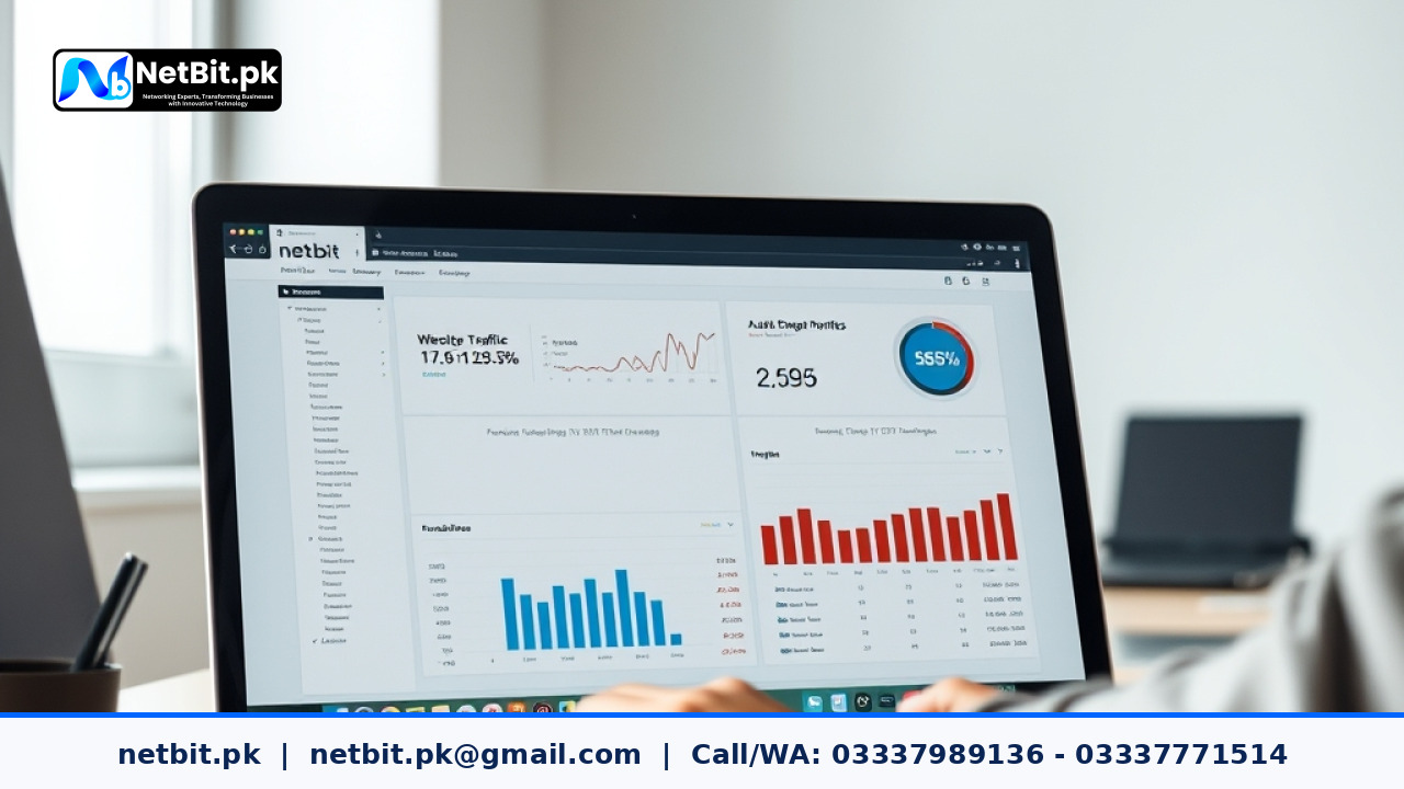 Professional IT and digital marketing strategy session at NetBit Software House | NetBit Software House and Technology | netbit.pk