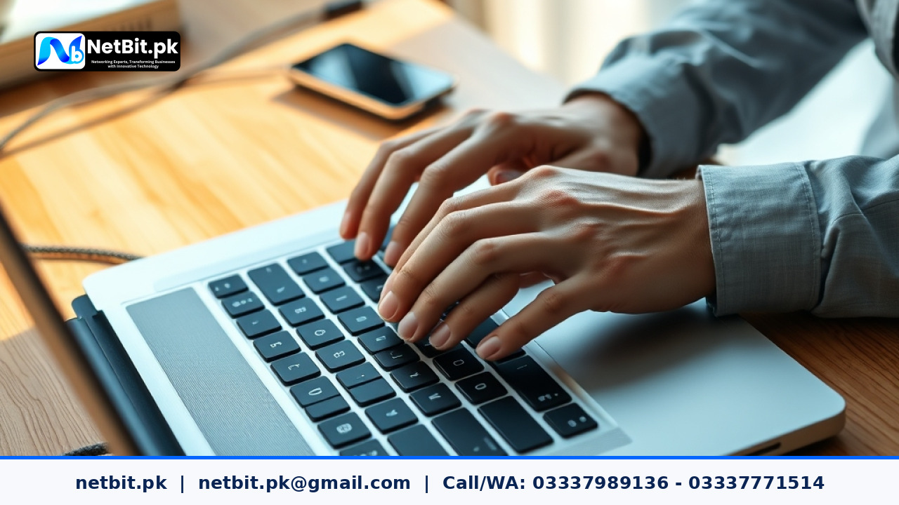 Office worker configuring automation notification triggers on a modern desktop display