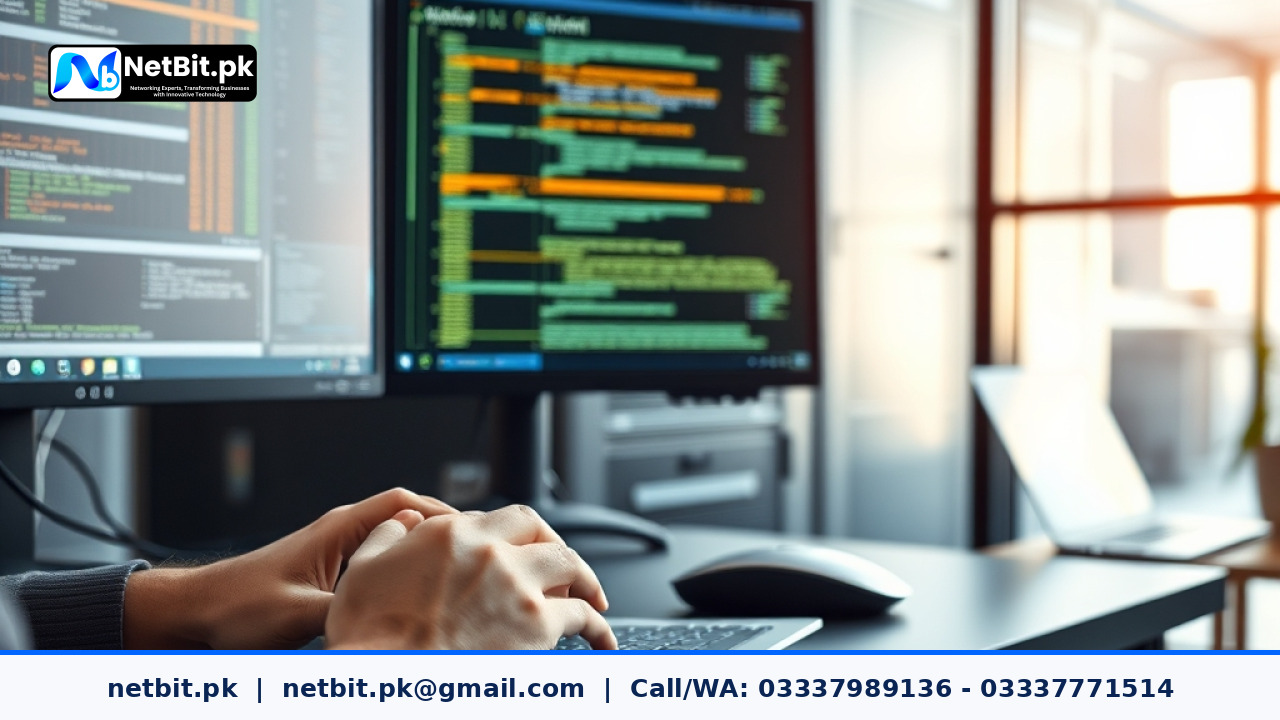 Professional software deployment and server configuration by NetBit Tech | NetBit Software House and Technology | netbit.pk