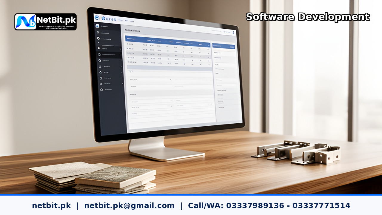 Shop Management System - Noor Builder Material project by NetBit Tech Software House, NetBit Khuzdar