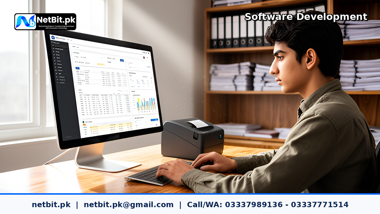 POS Web Application - Baloch Autos Khuzdar project by NetBit Tech Software House, NetBit Khuzdar