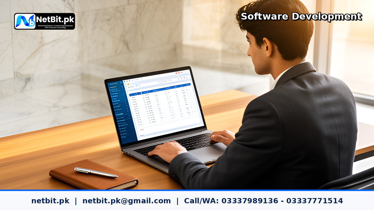 Marble Business Management System - Ahmed Marble Factory project by NetBit Tech Software House, NetBit Khuzdar