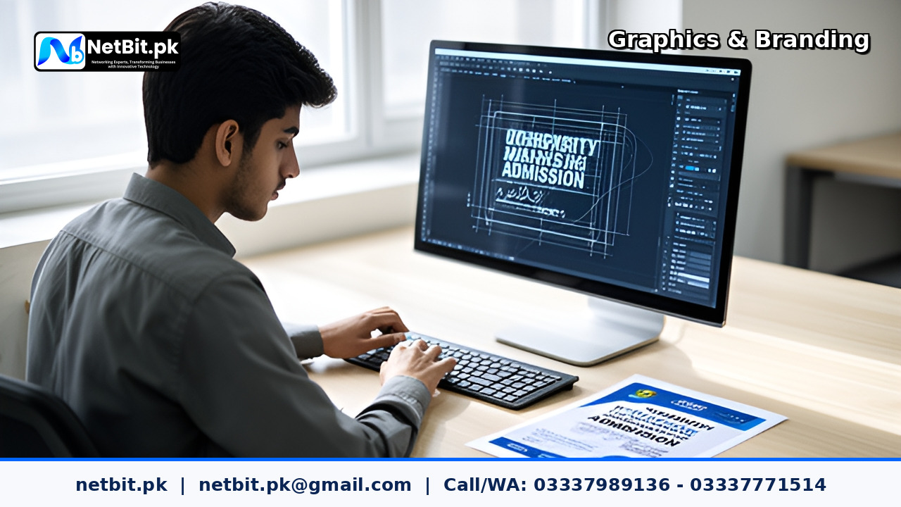 BUETK Admissions Advertisement Poster 2025 project by NetBit Tech Software House, NetBit Khuzdar