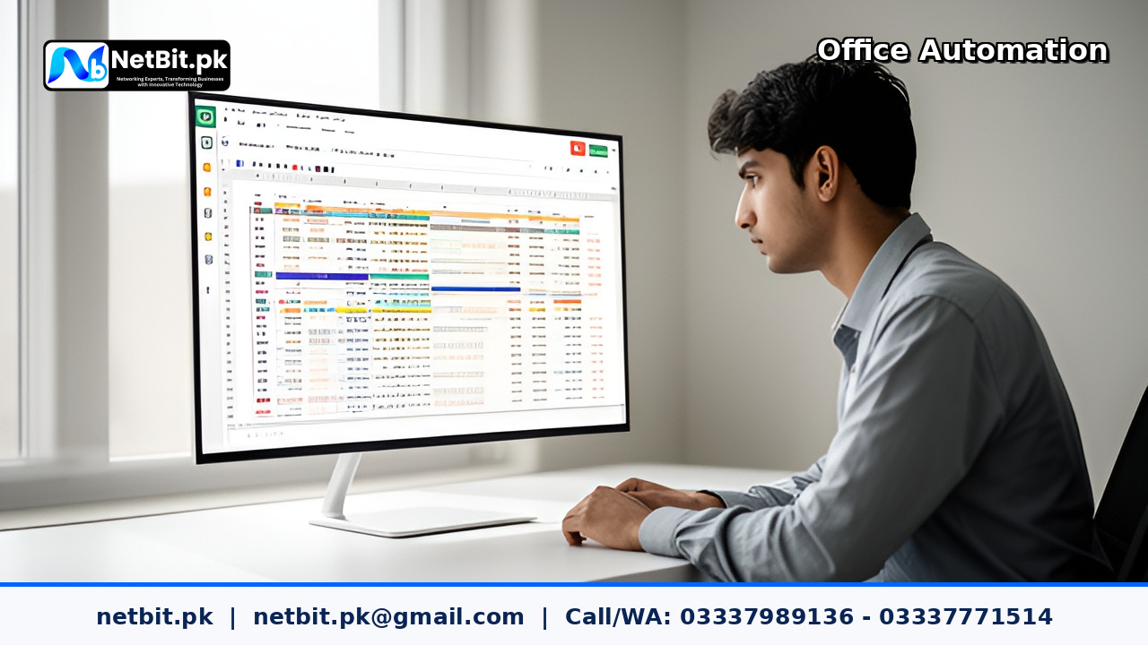 Dynamic Student List and Filtering Workbook project by NetBit Tech Software House, NetBit Khuzdar