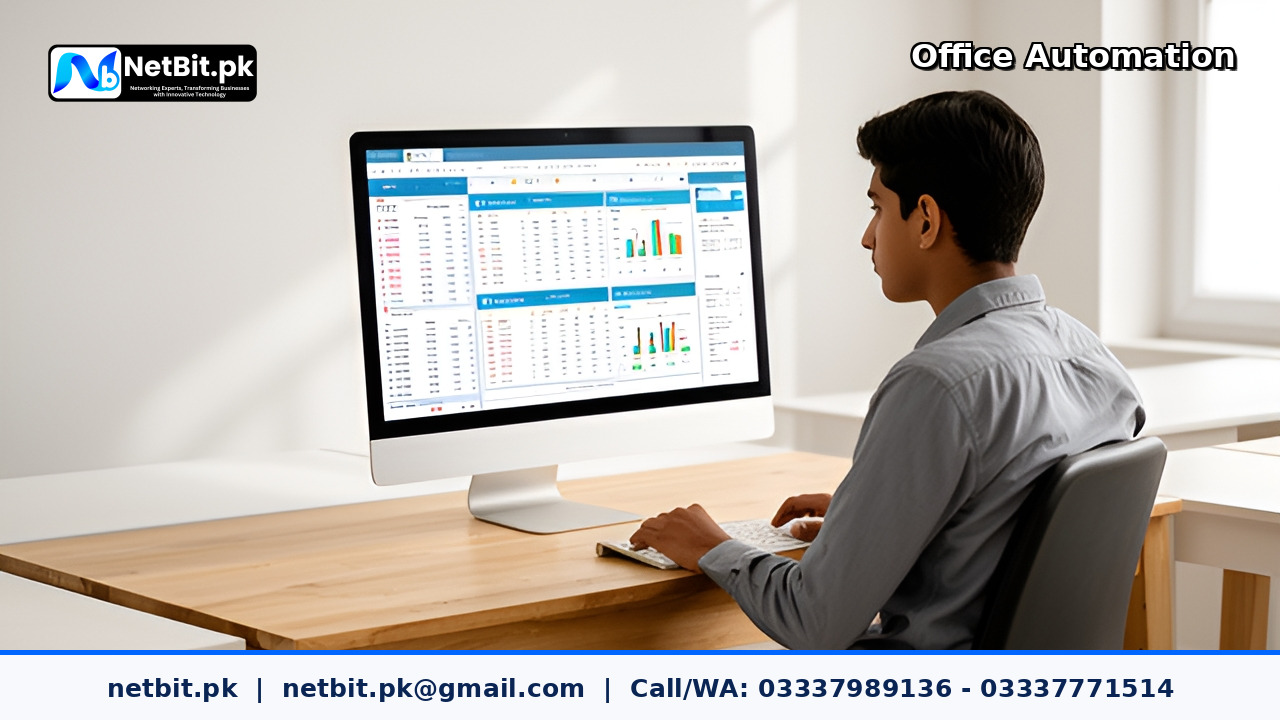 Large-Scale Excel Reporting Dashboard project by NetBit Tech Software House, NetBit Khuzdar