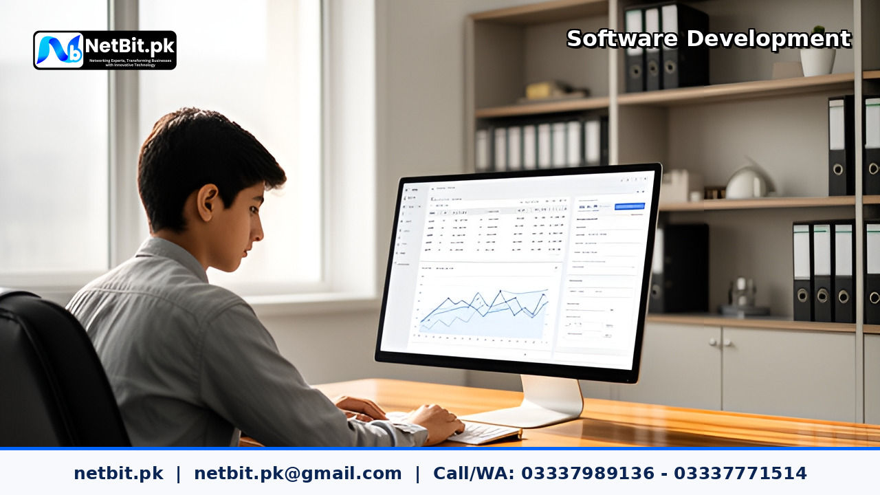 Installment Business Customer Account and Recovery System project by NetBit Tech Software House, NetBit Khuzdar