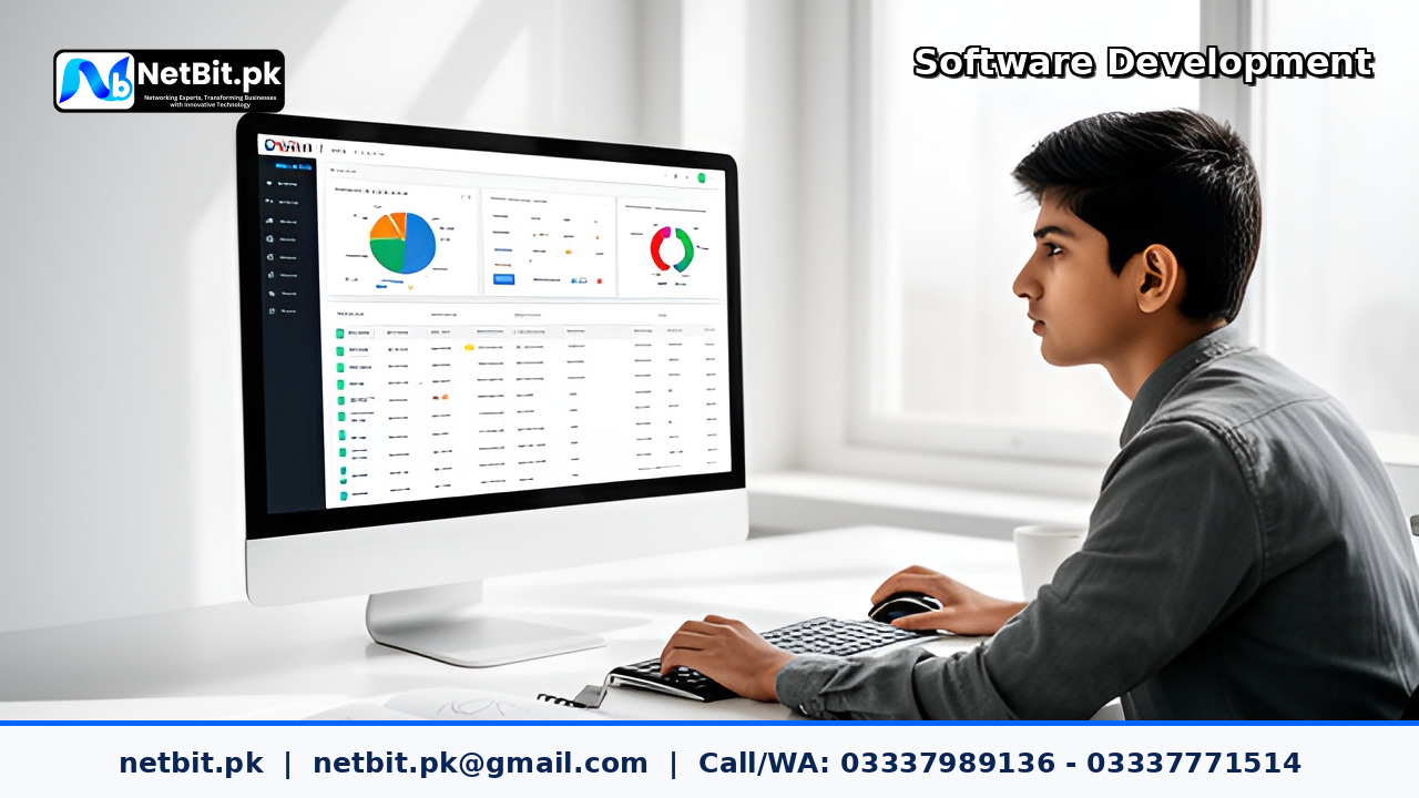 Block Factory Stock, Production and Customer Ledger System project by NetBit Tech Software House, NetBit Khuzdar