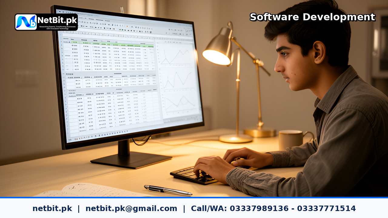 School Student Registration and Fee Management Platform project by NetBit Tech Software House, NetBit Khuzdar