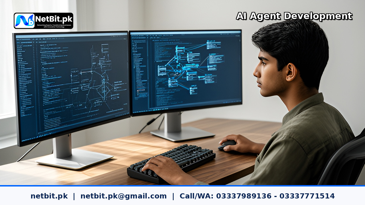 AI Customer Support Agent project by NetBit Tech Software House, NetBit Khuzdar
