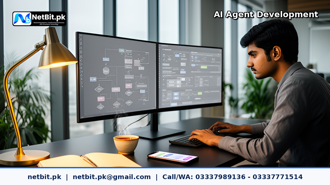 AI Lead Qualification Agent service by NetBit Tech Software House, NetBit Khuzdar