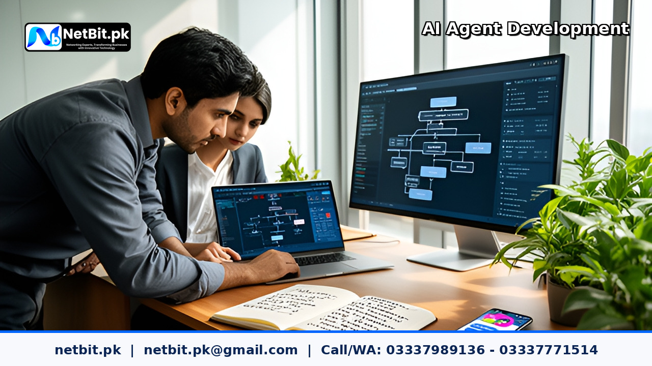 AI Workflow Automation Agent service by NetBit Tech Software House, NetBit Khuzdar