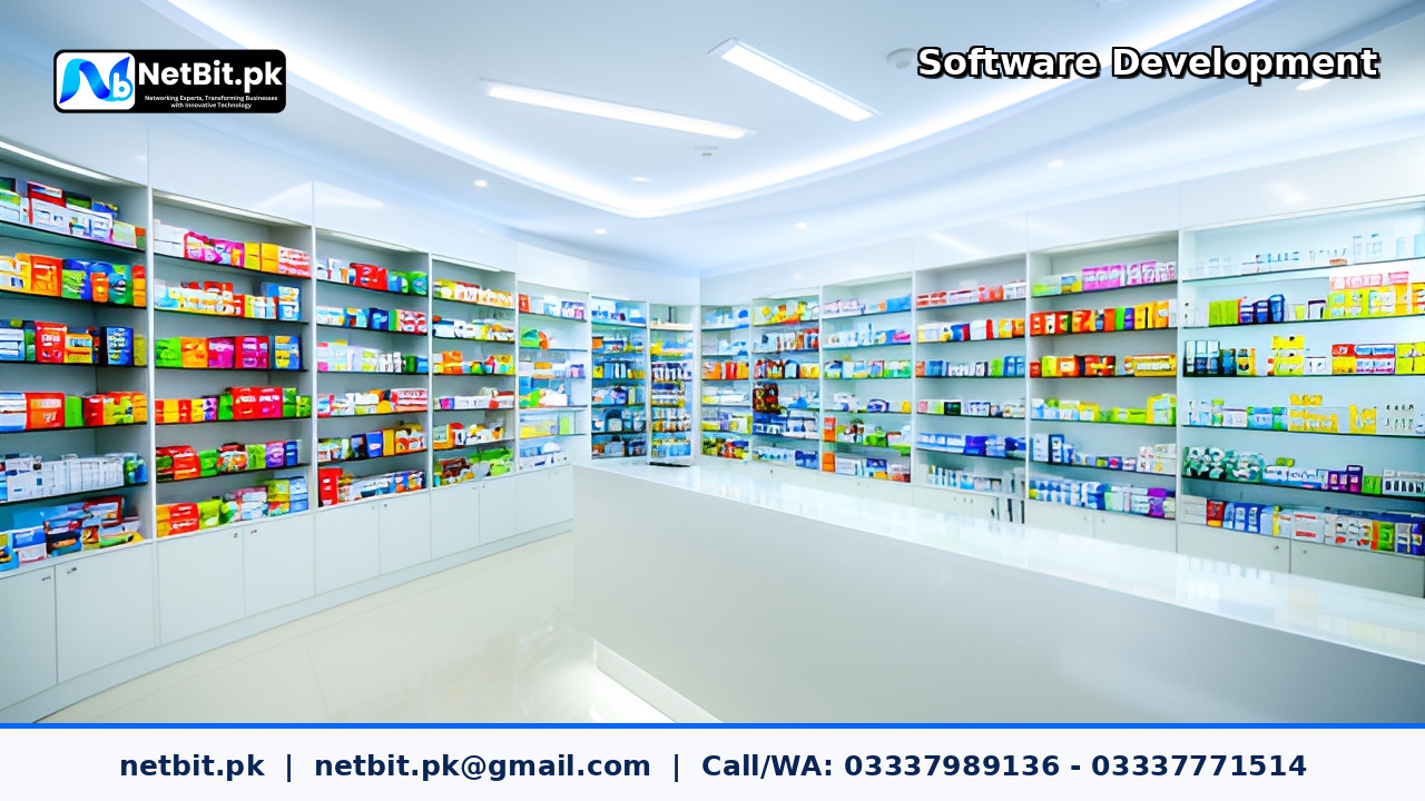 Pharmacy Management Software service by NetBit Tech Software House, NetBit Khuzdar