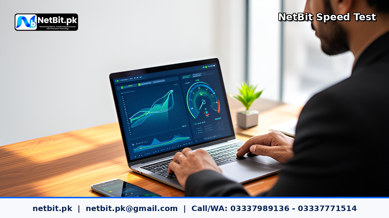 Average Internet Speed Analysis service by NetBit Tech Software House, NetBit Khuzdar