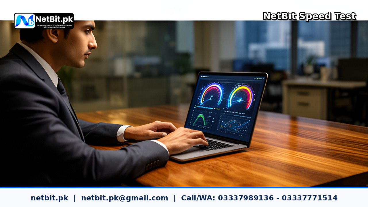 NetBit Online Speed Tester service by NetBit Tech Software House, NetBit Khuzdar