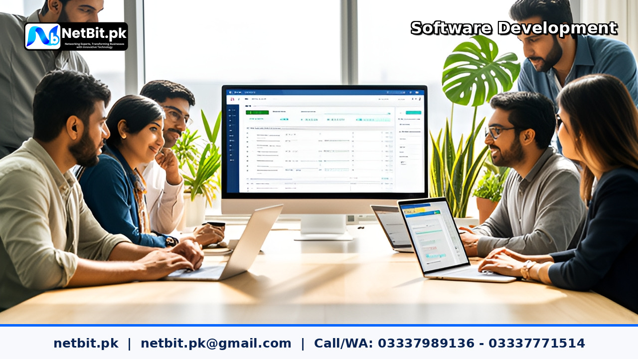 Workflow Management Software service by NetBit Tech Software House, NetBit Khuzdar