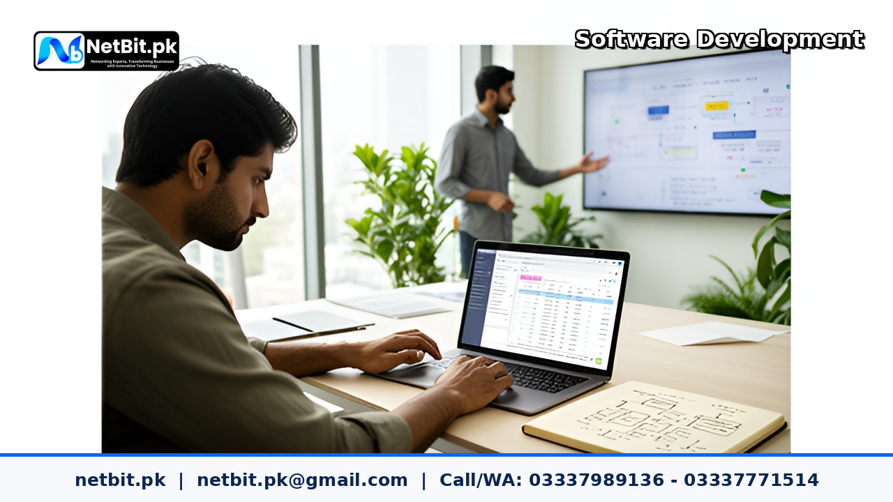 ERP Software Development service by NetBit Tech Software House, NetBit Khuzdar