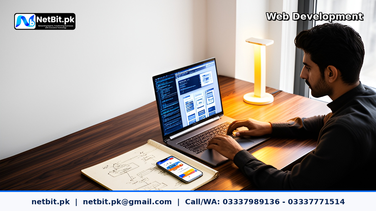 Website Performance Optimization service by NetBit Tech Software House, NetBit Khuzdar
