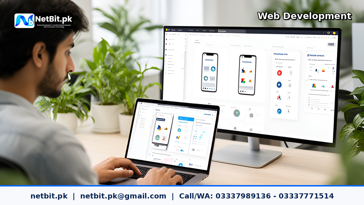 Progressive Web App Development service by NetBit Tech Software House, NetBit Khuzdar