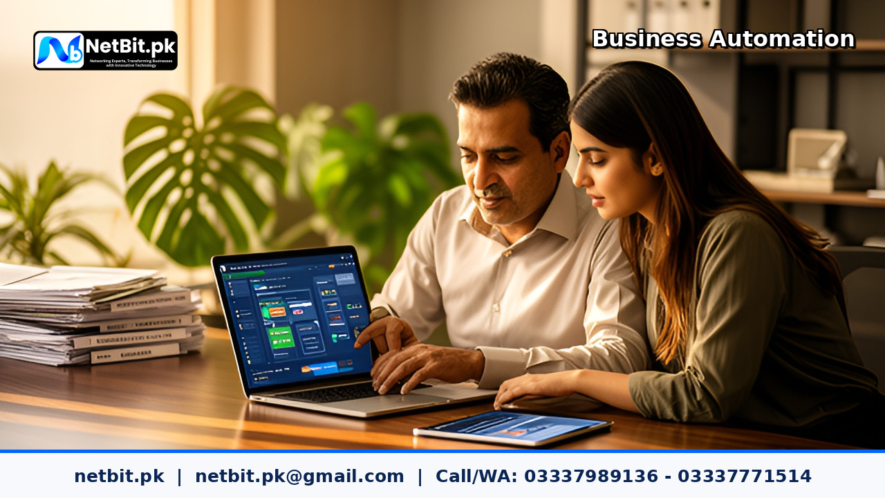 Document Workflow Automation service by NetBit Tech Software House, NetBit Khuzdar