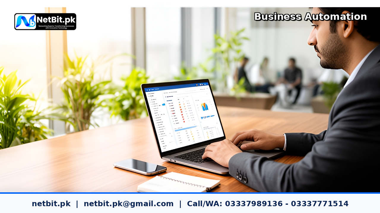 Email Workflow Automation service by NetBit Tech Software House, NetBit Khuzdar