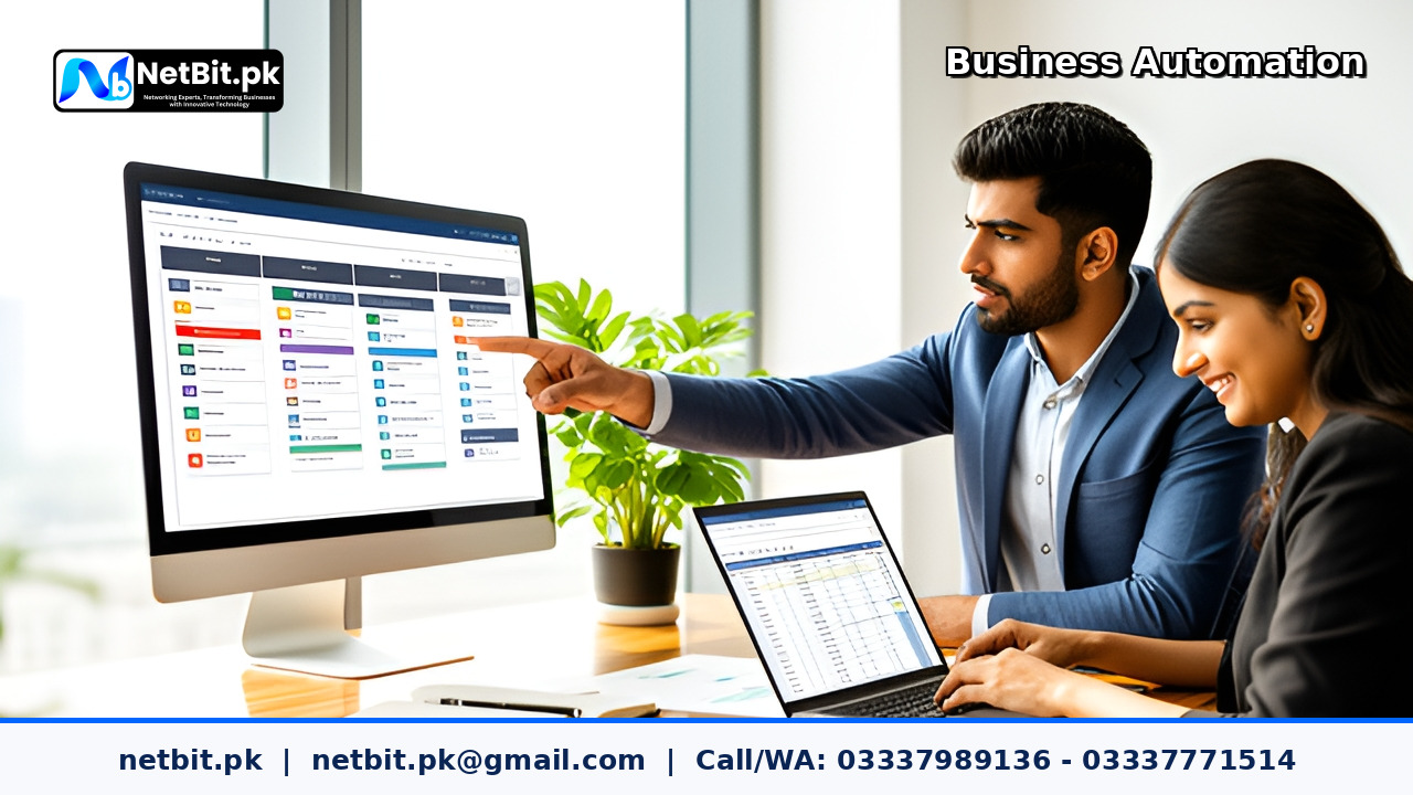 Task Management Automation service by NetBit Tech Software House, NetBit Khuzdar