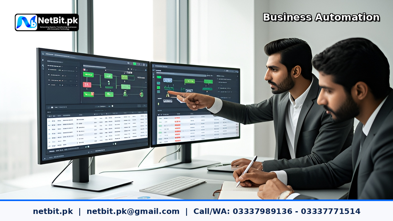 Administrative Process Automation service by NetBit Tech Software House, NetBit Khuzdar