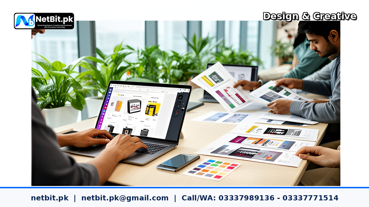 Product Catalogue Design service by NetBit Tech Software House, NetBit Khuzdar
