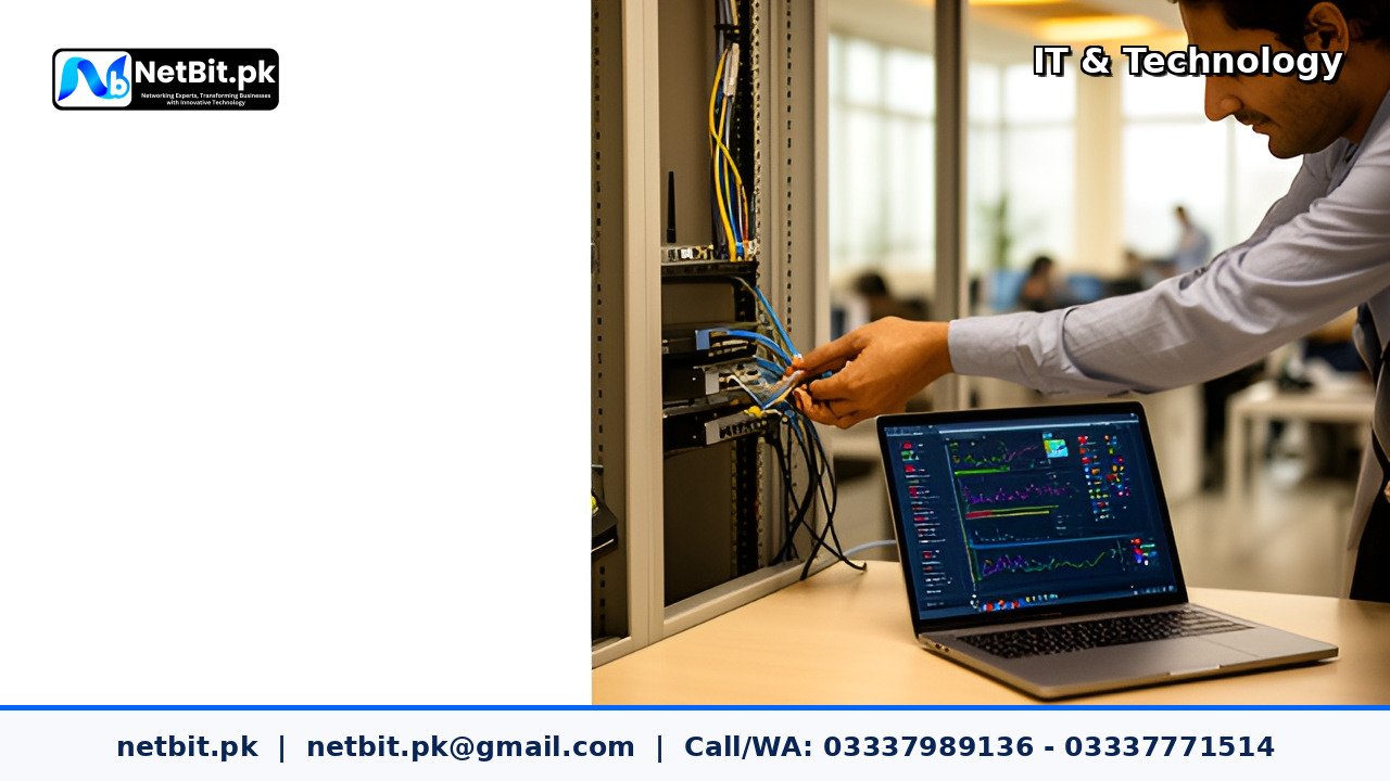 Wi-Fi Network Setup service by NetBit Tech Software House, NetBit Khuzdar