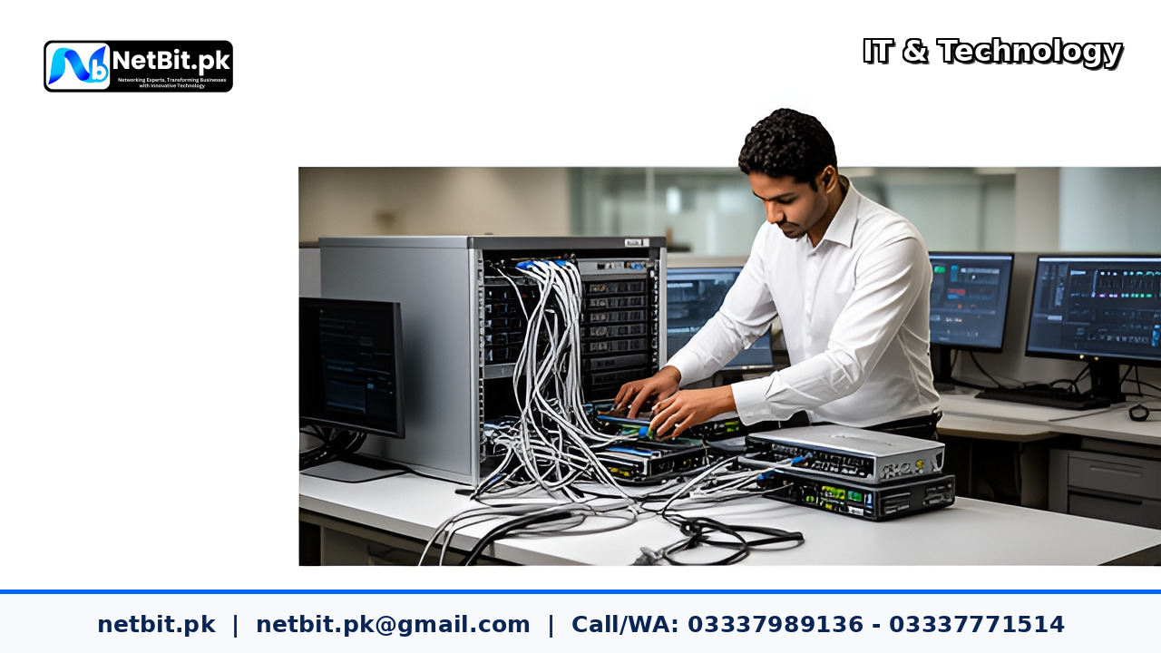 Data Backup Setup service by NetBit Tech Software House, NetBit Khuzdar